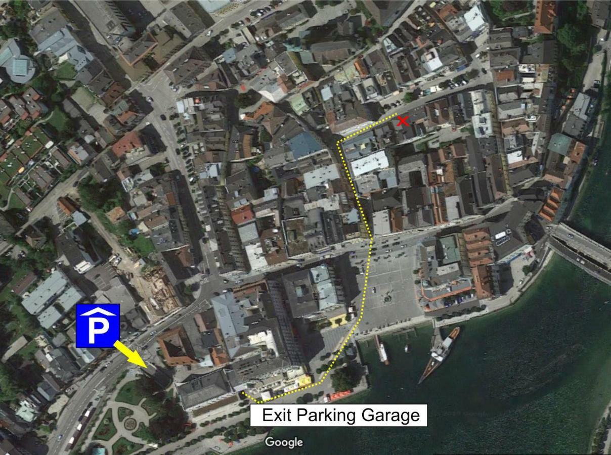 Gewoelbezimmer Am Marktplatz Gmunden Exteriér fotografie